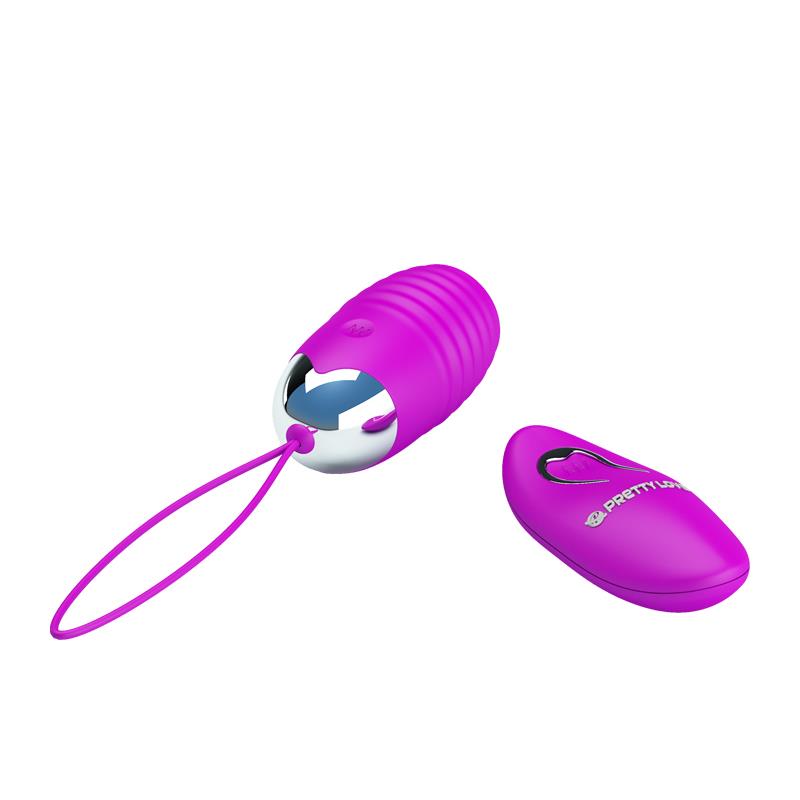 PRETTYLOVE - VIBRATING EGG JESSICA USB PURPLE