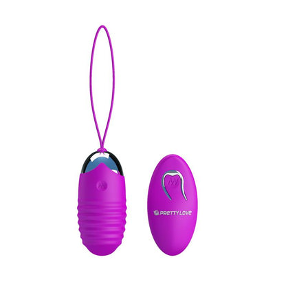 PRETTYLOVE - VIBRATING EGG JESSICA USB PURPLE
