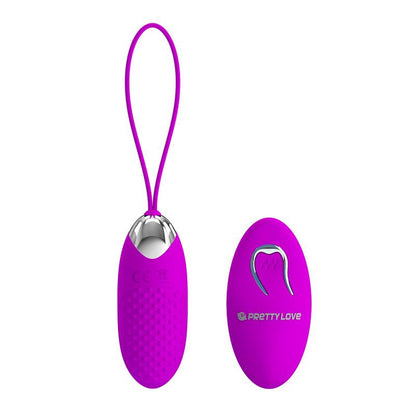 PRETTYLOVE - VIBRATING EGG JOANNA USB PURPLE
