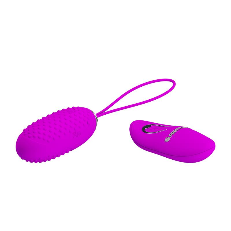 PRETTYLOVE - VIBRATING EGG JOANNA USB PURPLE