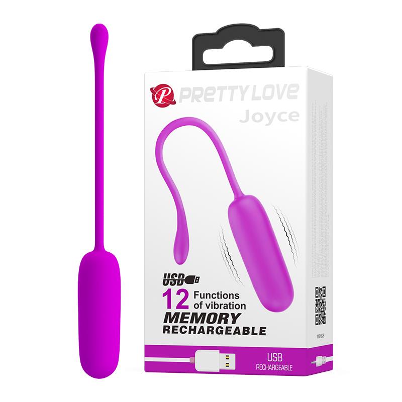 PRETTY LOVE - VIBRATING EGG JOYCE SILICONE USB