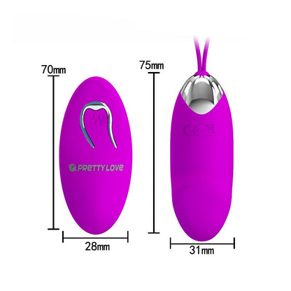 PRETTYLOVE - VIBRATING EGG JULIA