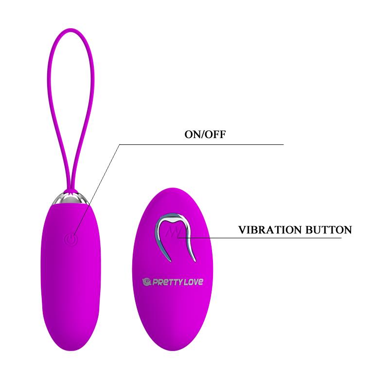PRETTYLOVE - VIBRATING EGG JULIA