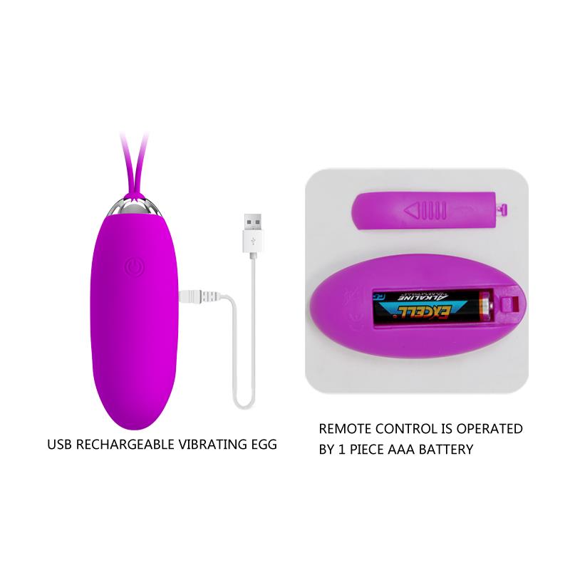 PRETTYLOVE - VIBRATING EGG JULIA