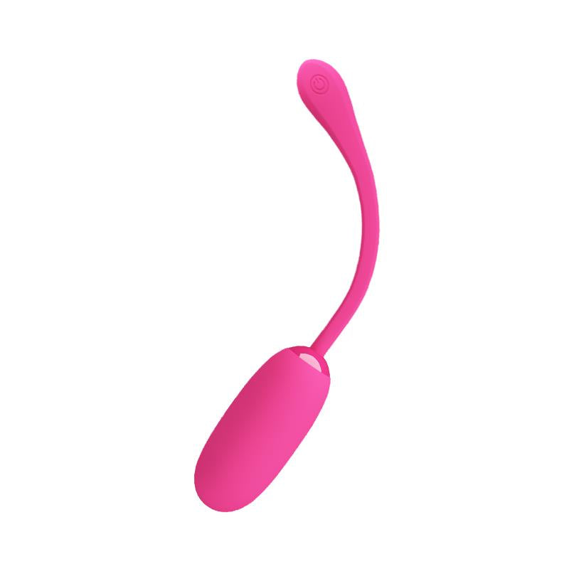 PRETTYLOVE - VIBRATING EGG JULIUS USB SILICONE PINK
