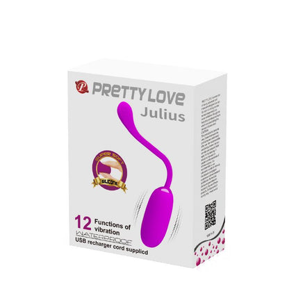 PRETTYLOVE - VIBRATING EGG JULIUS USB SILICONE