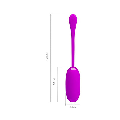PRETTYLOVE - VIBRATING EGG JULIUS USB SILICONE