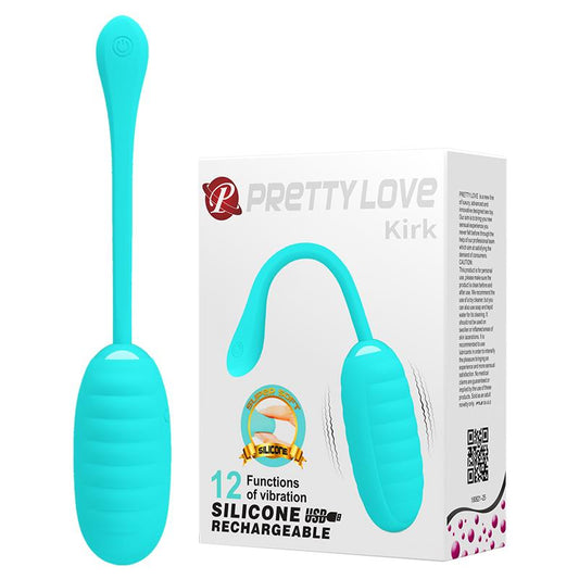 PRETTYLOVE - VIBRATING EGG KIRK SILICONE USB