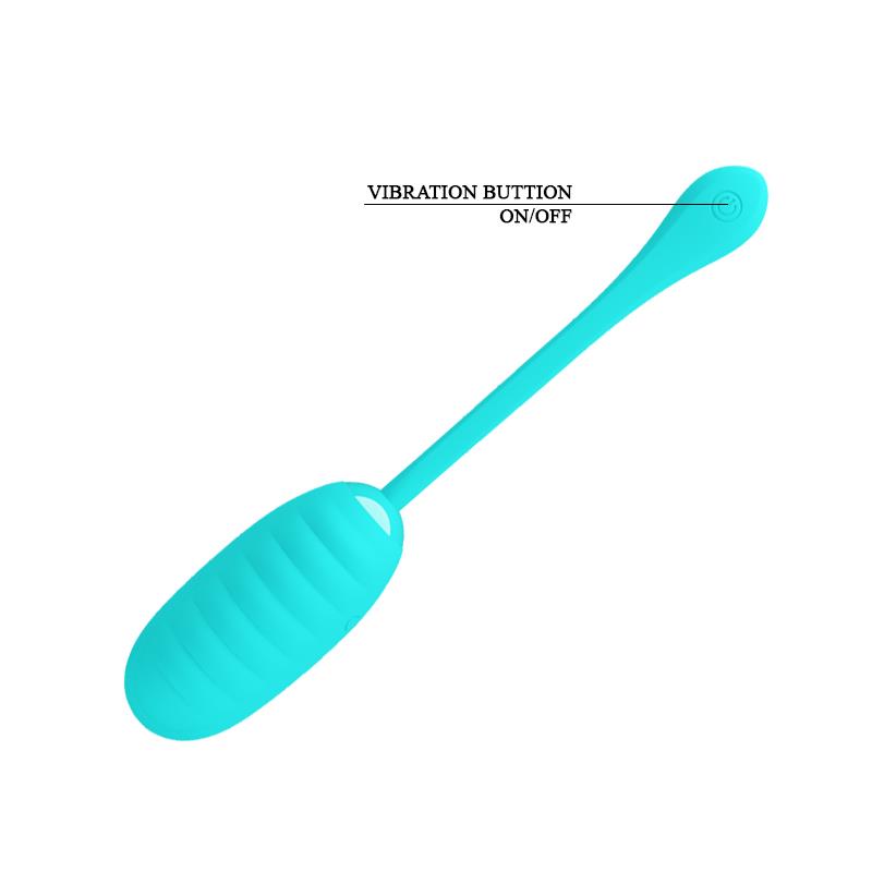 PRETTYLOVE - VIBRATING EGG KIRK SILICONE USB