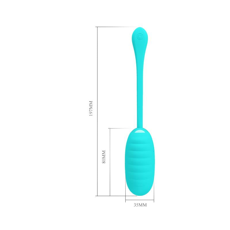 PRETTYLOVE - VIBRATING EGG KIRK SILICONE USB
