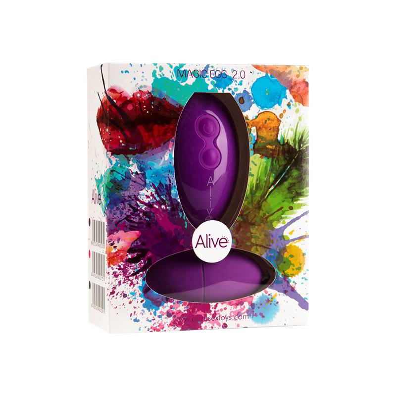 ADRIEN LASTIC - HUEVO VIBRADOR MAGIC EGG 3.0 PÚRPURA
