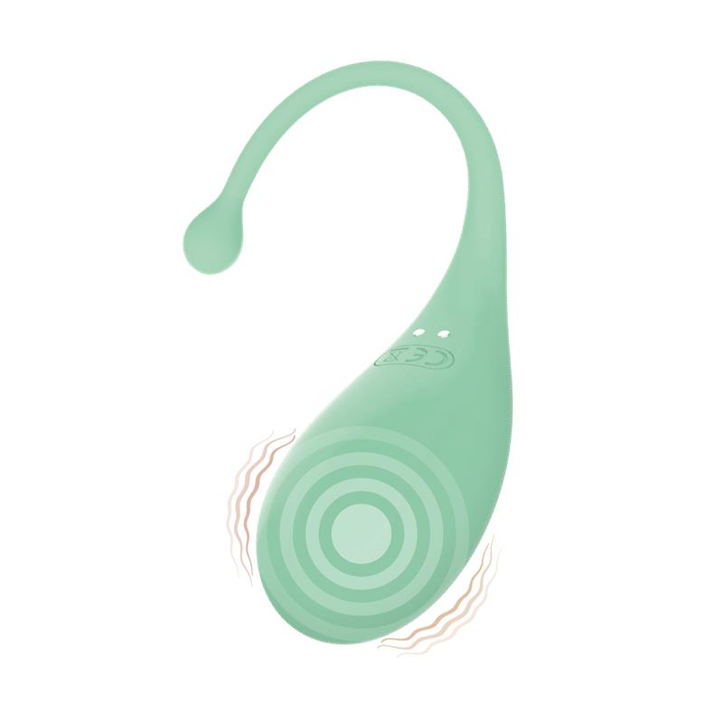 ADRIEN LASTIC - VIBRATING EGG PALPITATION MINT WITH APP