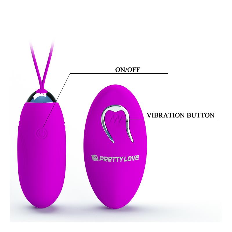 PRETTY LOVE - VIBRATING EGG REMOTE CONTROL JENNY