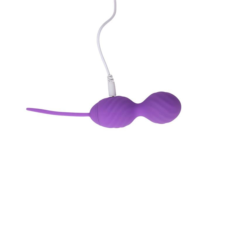CHISA - VIBRATING EGG REMOTE CONTROL RIDGED USB SILICONE 7.4