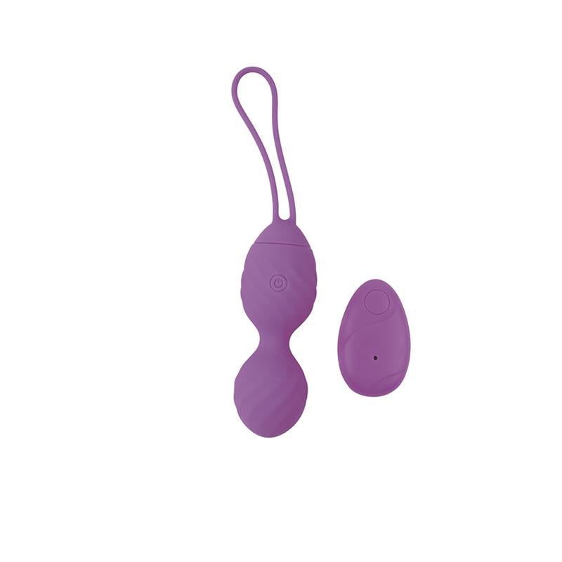 CHISA - VIBRATING EGG REMOTE CONTROL RIDGED USB SILICONE 7.4