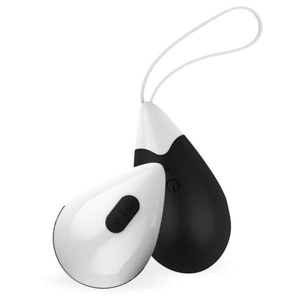 DROPS - VIBRATING EGG REMOTE CONTROL USB SILICONE BLACK
