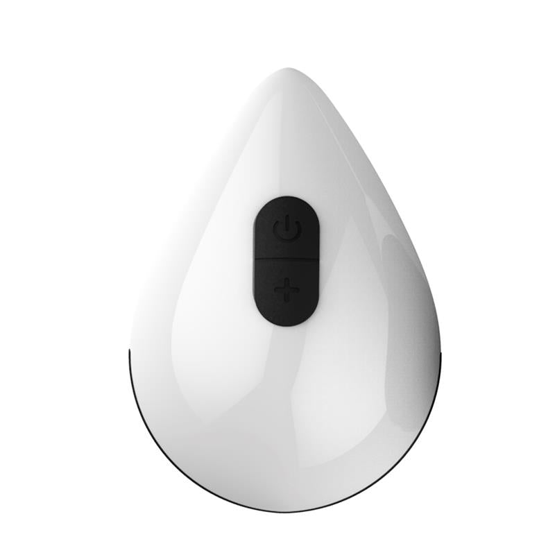DROPS - VIBRATING EGG REMOTE CONTROL USB SILICONE BLACK