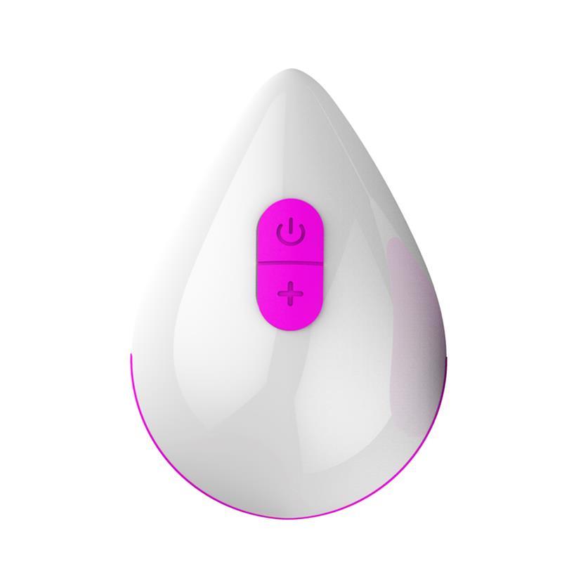 DROPS - VIBRATING EGG REMOTE CONTROL USB SILICONE PURPLE