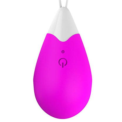DROPS - VIBRATING EGG REMOTE CONTROL USB SILICONE PURPLE