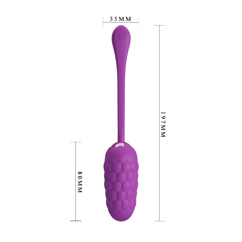 PRETTYLOVE - VIBRATING EGG USB SILICONE MARINA