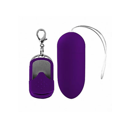 MOOVE - VIBRATING EGG WITH REMOTE CONTROL DARK PURPLE