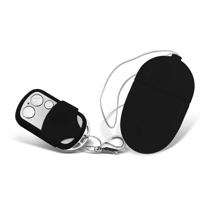 MOOVE - VIBRATING EGG WITH REMOTE CONTROL MEDIUM SIZE BLACK