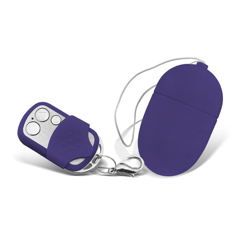 MOOVE - VIBRATING EGG WITH REMOTE CONTROL MEDIUM SIZE PURPLE