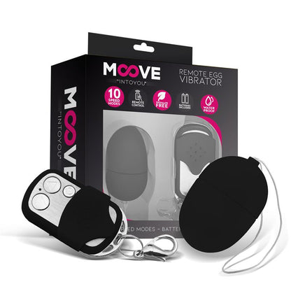 MOOVE - VIBRATING EGG WITH REMOTE CONTROL MINI BLACK