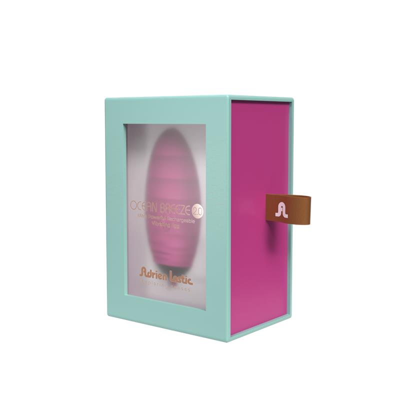 ADRIEN LASTIC - OEUF VIBRANT AVEC TÉLÉCOMMANDE OCEAN BREEZE 2.0 ROSE