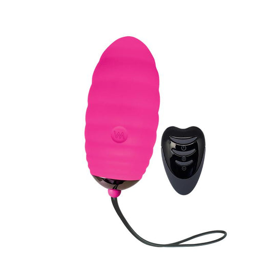 ADRIEN LASTIC - VIBRATING EGG WITH REMOTE CONTROL OCEAN BREEZE 2.0 PINK