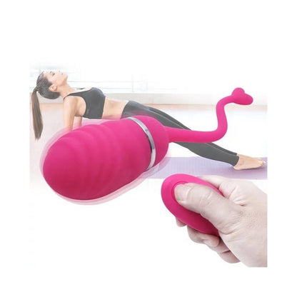 INTOYOU - ŒUF VIBRANT AVEC TÉLÉCOMMANDE ODISE USB SILICONE ROSE