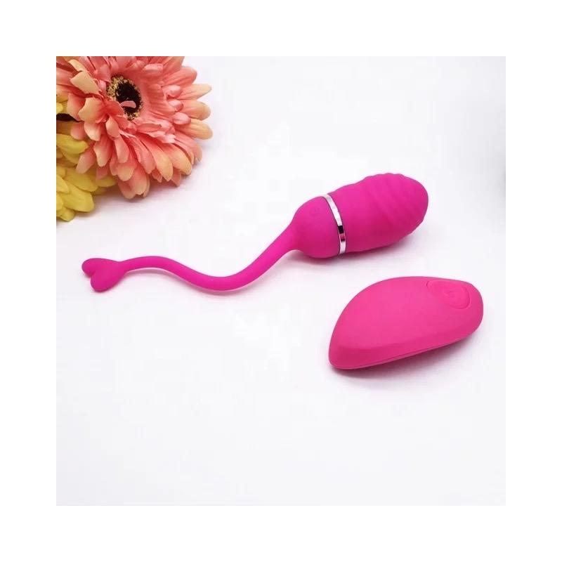 INTOYOU - ŒUF VIBRANT AVEC TÉLÉCOMMANDE ODISE USB SILICONE ROSE