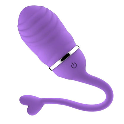 INTOYOU - VIBRATING EGG WITH REMOTE CONTROL ODISE USB SILICONE PURPLE