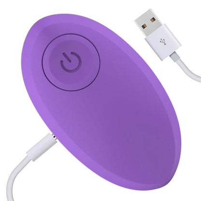 INTOYOU - VIBRATING EGG WITH REMOTE CONTROL ODISE USB SILICONE PURPLE