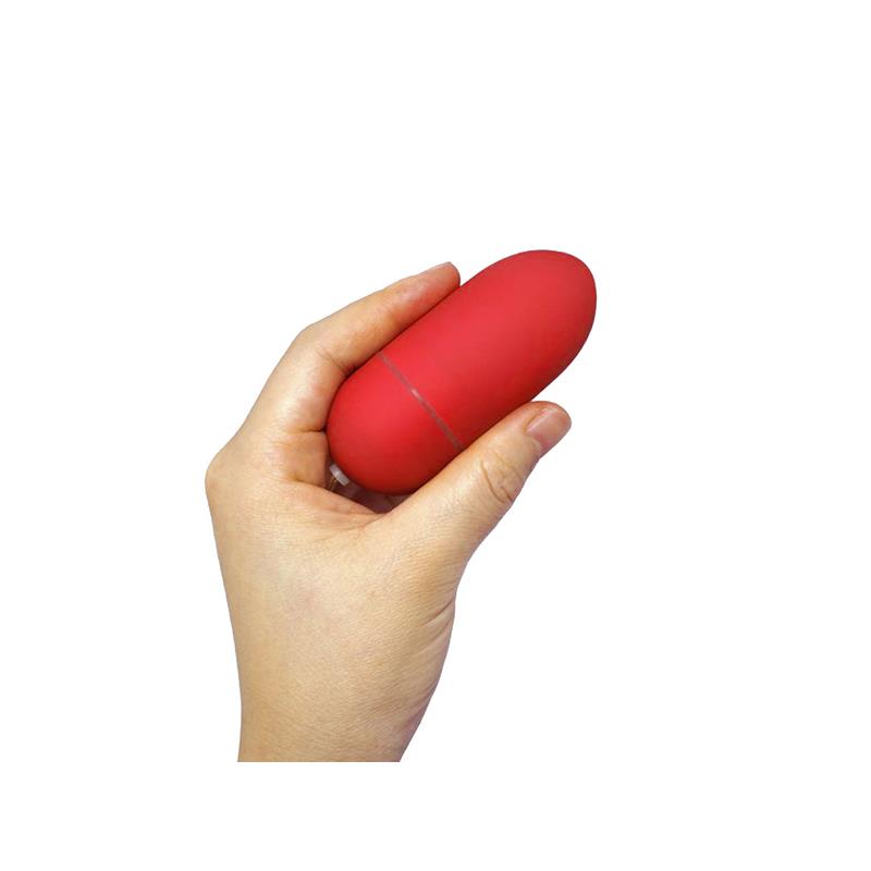 MOOVE - VIBRATING EGG WITH REMOTE CONTROL RED