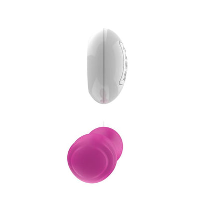 A-GUSTO - VIBRATING EGG WITH REMOTE CONTROL USB PINK