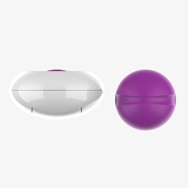 A-GUSTO - VIBRATING EGG WITH REMOTE CONTROL USB PURPLE