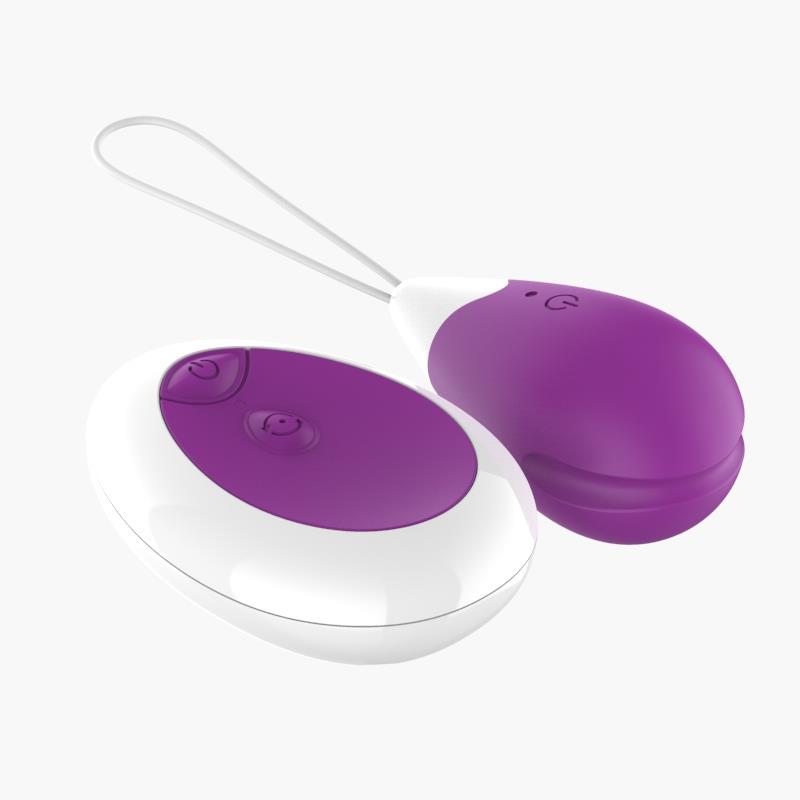 A-GUSTO - VIBRATING EGG WITH REMOTE CONTROL USB PURPLE