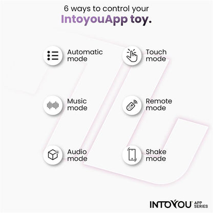 INTOYOU APP SERIES - VIBRATING EGG WITH ROTATING BEADS AND APP USB