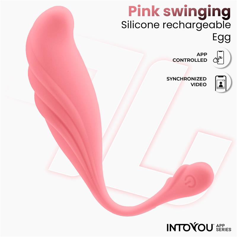INTOYOU APP SERIES - VIBRATING EGG WITH WAVING AND APP USB