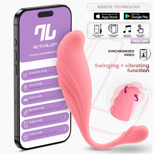 INTOYOU APP SERIES - VIBRATING EGG WITH WAVING AND APP USB
