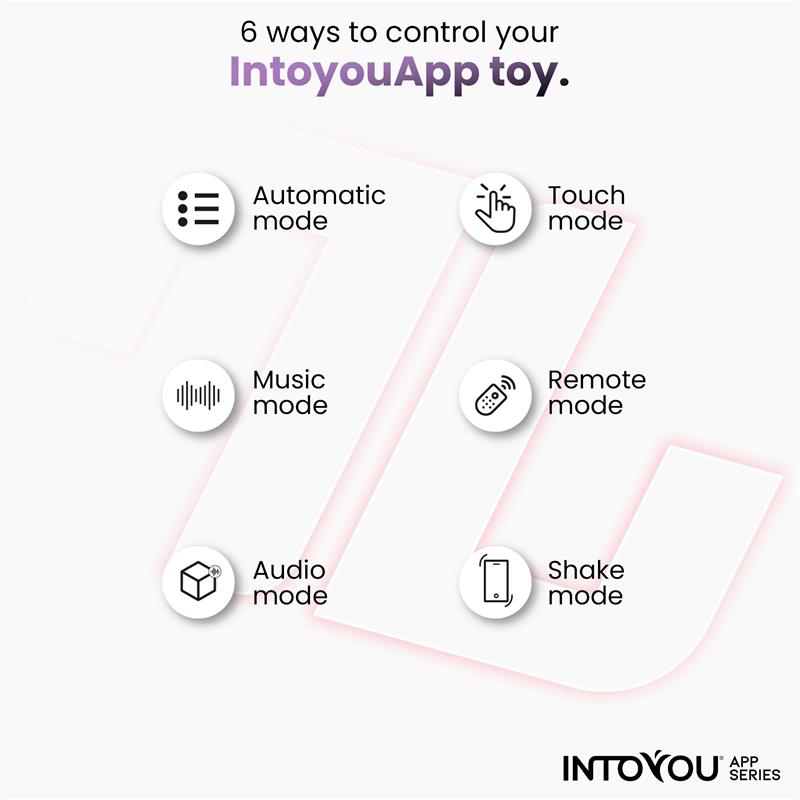 INTOYOU APP SERIES - VIBRATING EGG WITH WAVING AND APP USB
