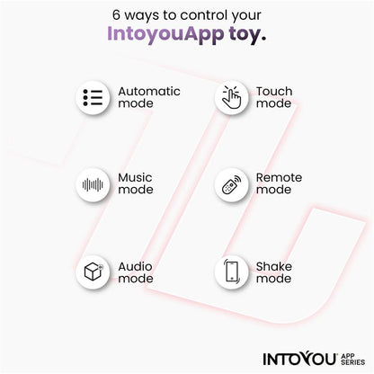 INTOYOU APP SERIES - VIBRATING EGG WITH WAVING AND APP USB