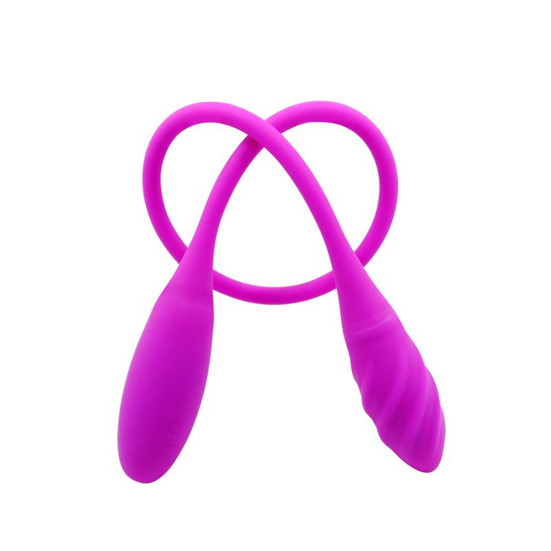 PRETTYLOVE - VIBRATING EGGS SNAKY PURPLE