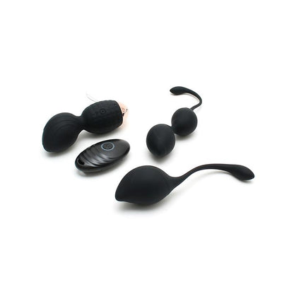 RIMBA - VIBRATING KEGEL BALL SET RIMINI BLACK