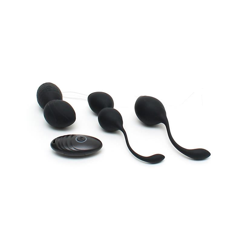 RIMBA - VIBRATING KEGEL BALL SET RIMINI BLACK