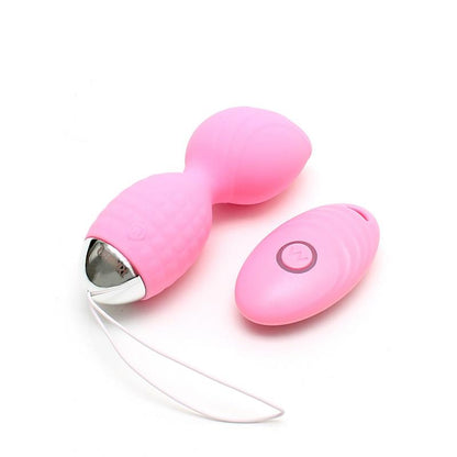 RIMBA TOYS - VIBRATING KEGEL BALLS WITH REMOTE CONTROL ATHENS PINK