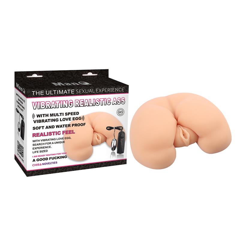 CHISA - VIBRATING  MASTURBATOR T-SKIN FLESH