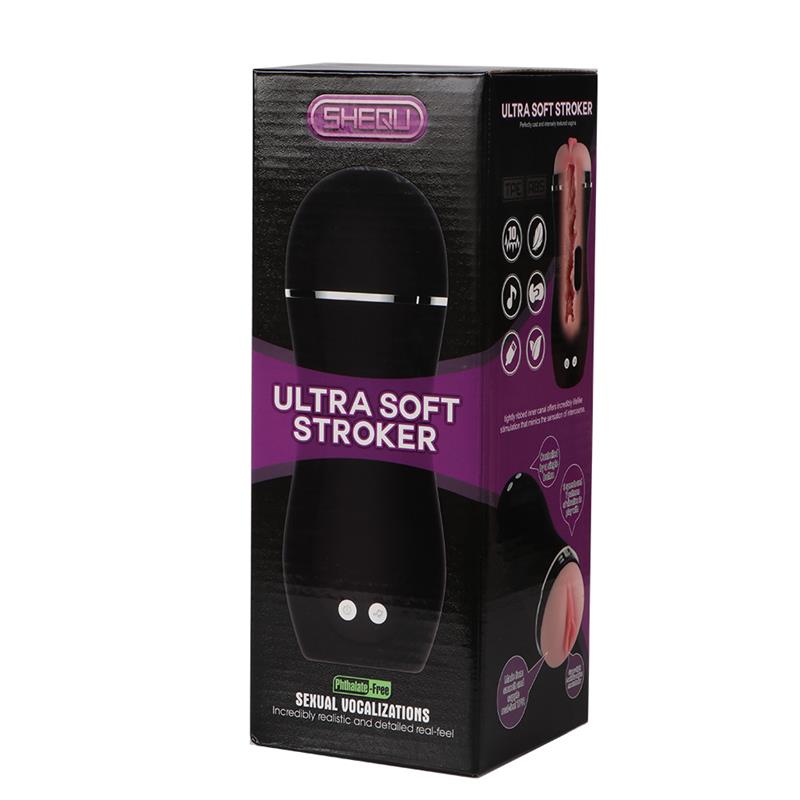 SHEQU - VIBRATING MASTURBATOR USB TINY MAN