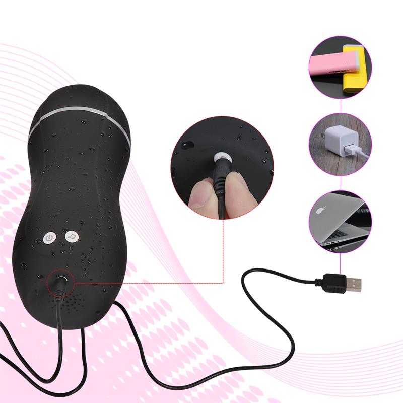 SHEQU - VIBRATING MASTURBATOR USB TINY MAN